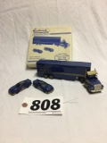 Eastwood motorsports truck/ trailer with two 00 race cars. Limited edition; only 4800 produced w box