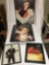 4 Elvis Presley pictures with frames