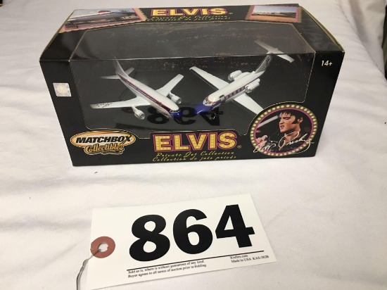 Elvis Presley private jet collection matchbox collectibles in box