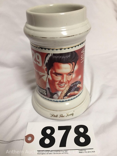 Elvis Presley commemorative collector stein "Still the King"