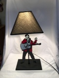 Elvis Presley desk lamp w/ battery powered swinging legs. Elvis Presley enterprises official produc