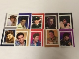 Elvis Presley 10 stamp international mint collect