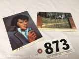 2 Elvis Presley 1977 Graceland post cards