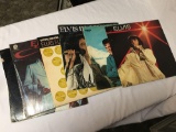 Set of 11 full-size Elvis Presley records