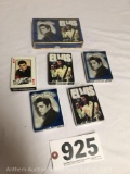 Lot of 6- Packs of Elvis Presley playing cards