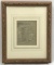 19th Century English Original Pencil Drawing