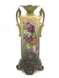 Royal Wettina Austria Vase, 2 handle