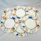 6 Villeroy & Boch Easy Collection Dinner Plates, Pattern 