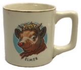 Vintage Elmer the Bull Mug, The Bordon Company