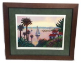 Framed Print, Early Morning Haze by Alex Pauker, Signed