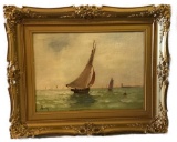 Emile Faivre Painting 1800?s