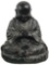 Happy Buddha Sitting in Prayer Garden Statue