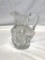 Gorham Cut Crystal Clear Glass Pitcher