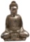 Garden Statue of Sitting Buddha in Meditation