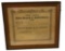 1909 South Dakota Embalmer Funeral License