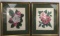 2 Framed Prints Cammilias by Eula