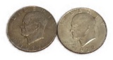 1972 and 1977 Eisenhower Dollar