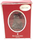 Waterford Crystal 2012 Kitty Christmas Ornament