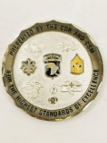 Challenge Coin - Master Sergeant Airborne 626th Battalion Assurgam/101st Airborne Division LOT 2