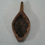 Vintage Maple Sugar or Cookie Mold Floral Decor