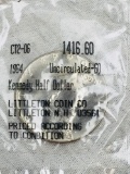 1964 Kennedy Half Dollar Uncirculated 60 US Coin