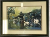 Mrs. Z.L. Feng Original Signed Watercolor Painting