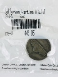 1944-S Jefferson Wartime Nickel