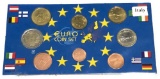 8 Euro Coin Collector Set From Italy
