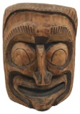 Vintage Smiling Tiki Mask