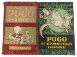Two Vintage Illustrated Pogo Books by Walt Kelly