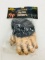 NOS - Halloween Costume Accessory Super Deluxe Ape Feet Adult Size Chimp Black