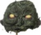 Swampy green Creature mask - Halloween