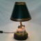 Ceramic Reclining Ram Bedside Lamp