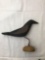 NOS - Halloween Decor - Black Creepy Crow -