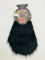 NOS - Halloween Costume Accessory - Fur Collar for Gorilla - Black