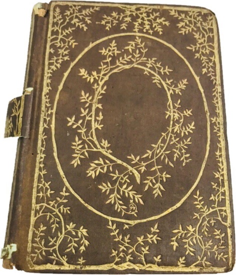 Antique Copy Of Poems and Ballads By Sir Walter Scott;