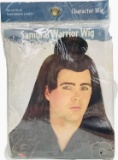 NOS - Halloween Wig - samurai Warrior Wig - Adult Size