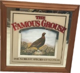 The Famous Grouse Mirror Bar Sign;