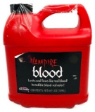 Halloween Decor, Bottle of Vampire Blood, 64 Oz, NOS