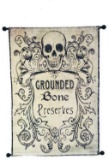 Skull Halloween Themed Halloween Decor Banner