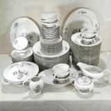 Continental China (Rosenthal, Sanssouci Rose Porcelain China 93 Piece Set