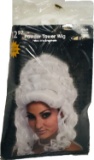 NOS - Halloween Wig - Powder Tower Wig - Adult Size