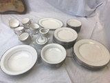 Lot of 47 Pieces of Noritake Ivory China