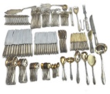 184 Pieces of Vintage Silver Flatware