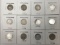 12 Indian Head Buffalo Nickels