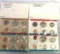 1971 1972 Uncirculated US Mint Proof Set