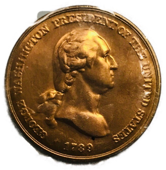 US Mint Bronze George Washington Medallion
