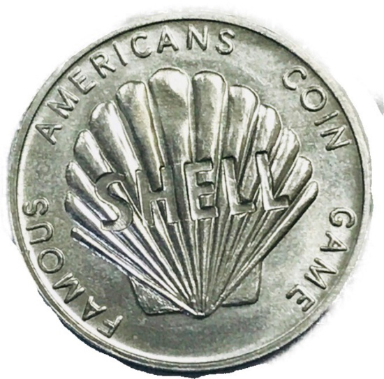 Shell Oil 1968 Famous Americans Coin Wright Brothers | Coins & Currency  Exonumia Tokens | Online Auctions | Proxibid