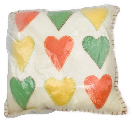 Holiday Heart Pillow