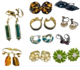 Vintage Assortment Of Earrings